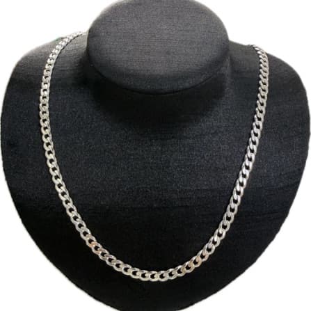 Silver Necklace 25.46 grams 20 inches