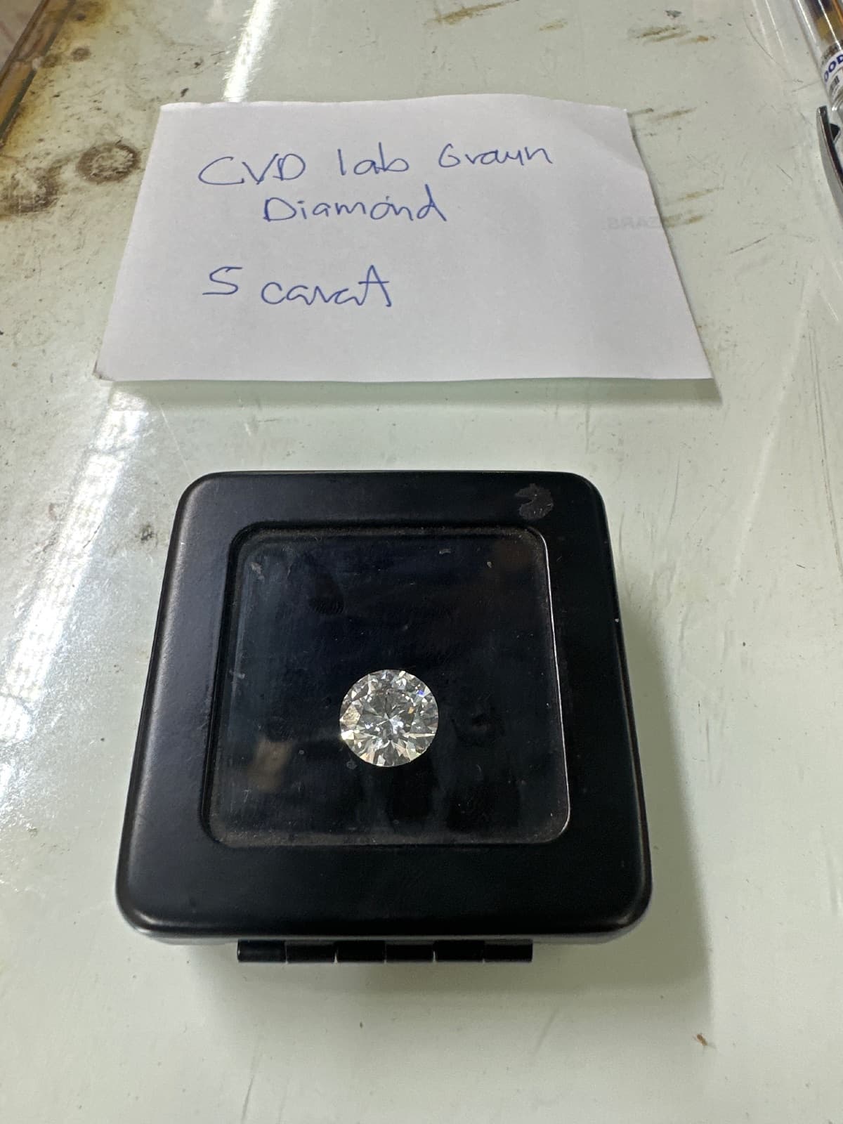 CVD Lab Grown Diamond 5 Carat